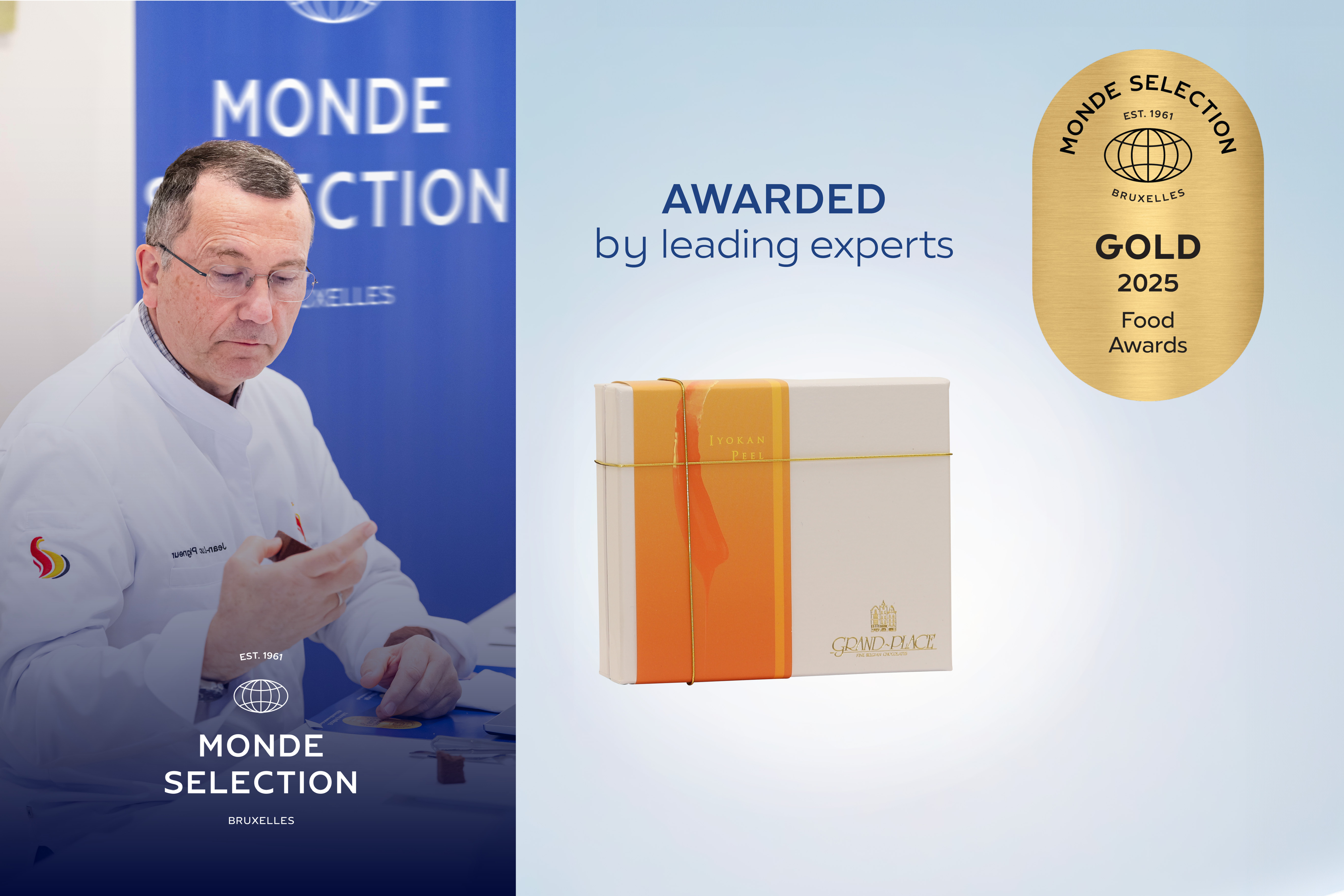 ‼️今日限定‼️ピュアゴールド2本37,000円 ‼️2025/3月購入分 伊予柑ピールチョコBOX70g」モンドセレクション10年連続受賞のお知らせ